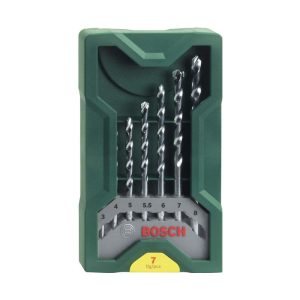 Bosch Set Burgija za Beton 7/1 Mini X Line 2.607.019.581