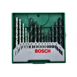 Bosch Set Burgija za Drvo/Metal/Beton 15/1 Mini X Line 2.607.019.675