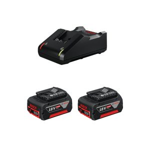 Bosch Starter Set GAL 18V-40 18V 2x4Ah 1.600.A01.9S0
