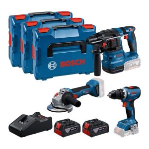 Bosch Set GSR 18V-65   GBH 18V-22   GWS 18V-8   2×5,0Ah   GAL18V 0.615.A50.09G