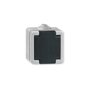 Prikljucnica Dvopolna Metalna IP55 sa Polkar.Jezgrom AC2711.1A